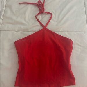Hollister Red Halter Camisole